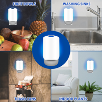 Trampa de luz para interiores Recargas de insectos voladores Cartuchos Zapper para capturar moscas de la fruta Moscas domésticas