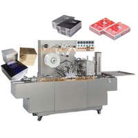 Envoltura de celofán de caja de perfume, máquina de embalaje de sellado de celofán