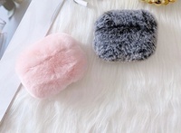Housse de protection pour écouteurs en peluche de style coréen à imprimé léopard pour AirPods Pro 2 4 2 1 pour AirPods 3 Étui pour téléphone Accessoires