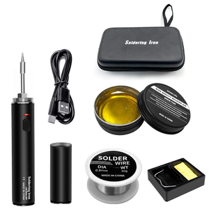 <span class=keywords><strong>Fer</strong></span> <span class=keywords><strong>à</strong></span> <span class=keywords><strong>souder</strong></span> USB <span class=keywords><strong>à</strong></span> batterie 18350, <span class=keywords><strong>rechargeable</strong></span> <span class=keywords><strong>sans</strong></span> <span class=keywords><strong>fil</strong></span> avec type-c, température réglable pour la soudure électronique - Product Image 6