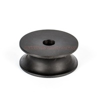 Rouleau coulissant pour fenêtre en aluminium et nylon de haute qualité, double roue