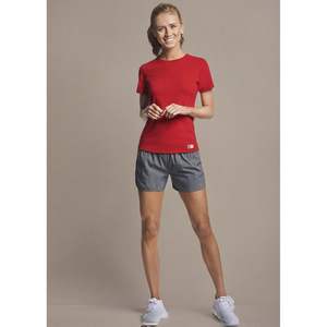 Tops de performance athlétique pour femmes en coton personnalisés, t-shirts confortables pour les activités de fitness - Product Image 2