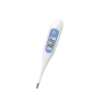 Termometer Digital untuk kesehatan, pengukur suhu tubuh klinik medis penggunaan rumah