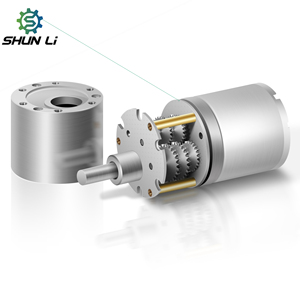 Custom 37mm 5v 6v 12v 24v Mini Dc Gear Motor 400 Rpm High Torque Dc Motor Carbon Brushes for Dc Motors - Product Image 2