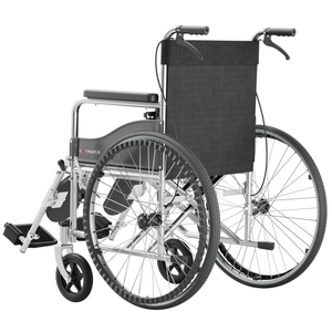 Sedia a Rotelle Manuale Leggera Pieghevole a Prezzo di Fabbrica, Seduta Morbida, Strumento di Viaggio Pratico per Terapia Riabilitativa - Product Image 3