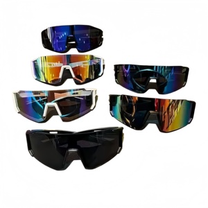 Lunettes de cyclisme polarisées intelligentes JW-1234 à verres toriques photochromiques en PC pour hommes et femmes - Anti-vent et protection UV pour l'extérieur - Product Image 2