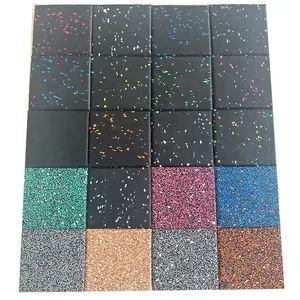 Best quality's Gym Flooring Fitness Rubber floor tiles Sports Equipmengts rubber mat for gym