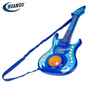 Ensemble de jouets d'instruments de musique pour enfants Guitare électronique Microphone Jouets éducatifs pour guitare <span class=keywords><strong>rock</strong></span> pour enfants de 6 ans et plus - Product Image 2