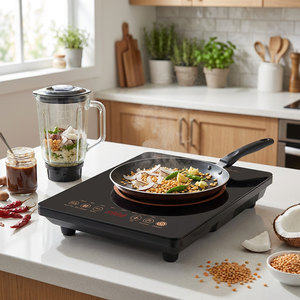 Cuisinière <span class=keywords><strong>à</strong></span> <span class=keywords><strong>induction</strong></span> simple haute puissance, cuisinière électrique <span class=keywords><strong>pour</strong></span> restaurant, hôtel, <span class=keywords><strong>plaque</strong></span> chauffante commerciale de grande taille KI02023 - Product Image 6