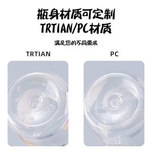 Yizhen Straw Cup With <b>Tea</b> <b>Infuser</b> 500Ml Portable Plastic Drinkware For Students Back To School - Product Image 5