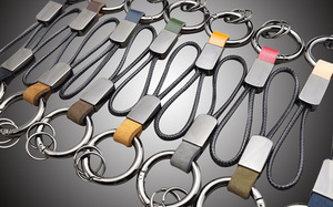 Biểu Tượng Tùy Chỉnh Da Keychain Phụ Kiện Quà Tặng Kinh Doanh Dây Da Xe Móc Chìa Khóa Móc Chìa Khóa Giữ Cổ Điển Trống Kim Loại Sang Trọng <span class=keywords><strong>Key</strong></span> <span class=keywords><strong>Tag</strong></span> - Product Image 6