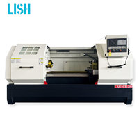 Tour CNC CK6150x1500 de haute qualité, sur mesure, économique, multi-axes, horizontal, haute précision, robuste, avec commande GSK