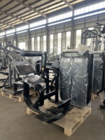 Machine d'extension lombaire professionnelle réglable en acier à charge par poulie, capacité de charge 80 kg, certifiée ISO9001/CE, pour entraînement de force en salle de sport