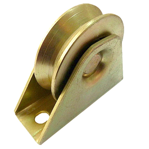 Roue de porte coulissante robuste, roulement à gorge en V - Product Image 4