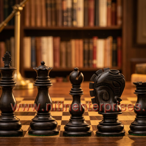 Dutch Champ Series 1919 Handmade Premium Quality <b>Wooden</b> <b>Chess</b> <b>Set</b> High-End Table Children Outdoor Entertainment Elegant - Product Image 4