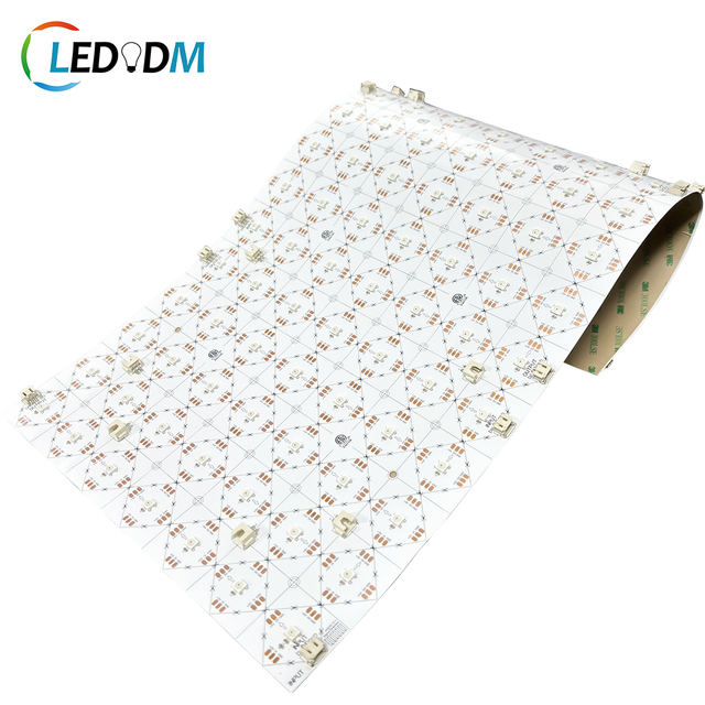 5V 12V Magic Led Sheet Light Flexible Led Panel One Led Cut WS2812B SK6812 WS2815 Addressable Light Sheet RGB