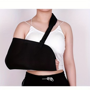 Supporto per tracolla con braccio a rete supporto per slogatura del gomito supporto per la spalla da polso immobilizzatore cinturino regolabile per imbracatura medica per rotto - Product Image 2