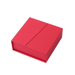 Unique Design Square Double Door Paper Jewelry <b>Box</b> Custom Luxury Rings <b>Earrings</b> Necklace Bracelet Magnetic Closure Packaging - Product Image 2