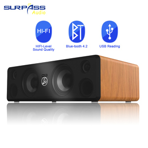 SP-AH90 Miglior <span class=keywords><strong>Soundbar</strong></span> in Legno con Subwoofer 30W Wireless Bluetooth Attivo Sistema Home Theater da Scrivania <span class=keywords><strong>per</strong></span> <span class=keywords><strong>TV</strong></span> - Product Image 5