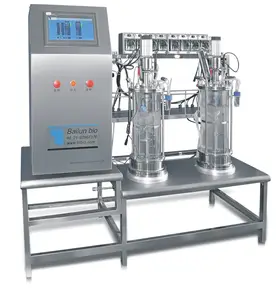 Wholesale direct sales glass fermenter mechanical stirring BLBIO-GJ model which is suitable for vaccine production