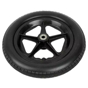 Cheng Jin Vehicles 12-Inch PU Foam Wheel Solid Polyurethane Core For Manual Wheelchair Walking Aid Tires - Product Image 5