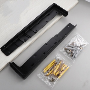 Shelf rack Load Bearing Bracket Steel L-Shaped Fixing Cabinet Wall Mounted Hidden Floating Shelf Accessories - Product Image 2