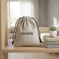 Bolsa Biodegradable con Cordón para Accesorios Tecnológicos, Cable de Auriculares, Protector de Batería Externa, Almacenamiento de Dispositivos Electrónicos