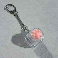 Cat Claw Keycap Mechanical Keyboard Soft Silicone Keychain Button Decompression Windmill Key National Style Chinese Style