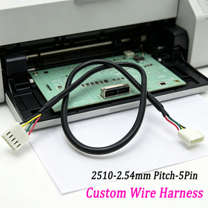 Kabel Harness Molex 2510 5Pin Pitch 2.54mm Konektor Ujung Ganda untuk Layar Laptop, Peralatan Rumah Tangga & Penggunaan Otomotif - Product Image 1