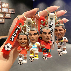 Nouveau <span class=keywords><strong>porte</strong></span>-clés léger en caoutchouc et PVC, anneau pour clés de voiture et pendentif de sac à dos avec impression UV - Product Image 3