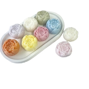 Nến thơm hình hoa hồng Nhiều loại hoa khác nhau Thời gian cháy 10+ giờ Sáp đậu nành Quà tặng ngày lễ tình nhân Trang trí nhà lâu dài - Product Image 3