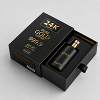 Boîtes de luxe rigides à tiroir pour whisky et vin, personnalisables avec logo, estampage à chaud or et gaufrage, en carton rigide