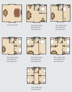 Remorques de voyage de salon de capsule de maison de conteneur extensible de cadre en acier préfabriqué - Product Image 6