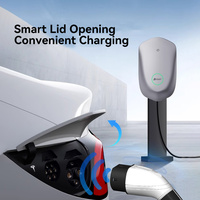 Pengisi daya 7KW 11KW 22KW 16A 32A EV Level 2 tipe 2 stasiun pengisian daya AC/T untuk kendaraan listrik