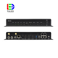 Huidu HD-A6L contrôleur de LED de boîte d'envoi de lecteur asynchrone et de synchronisation à double mode pour écran d'affichage à LED couleur