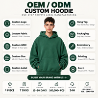 Sweat à capuche en molleton 350 GSM, coupe carrée, coupe ample, épaules tombantes, manches lanternes, épais, pour homme, marque privée, fourniture OEM
