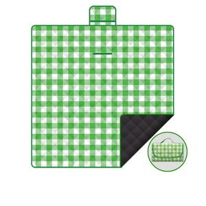 <b>Large</b> Extra Thick Blanket Waterproof Sand Proof Foldable Plaid Picnic <b>Mat</b> Portable Outdoor Beach Camping Travel Rug - Product Image 5