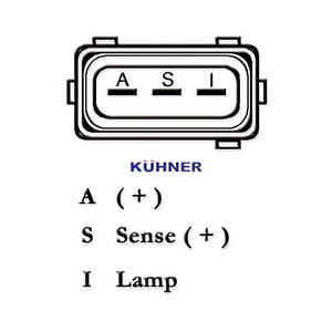 Ford Ranger 2.5 D 4x4ดีเซล (KW: 57, HP: 78) จาก10-1999ถึง04-2002 kuhner 301839RI ใหม่ - Product Image 3