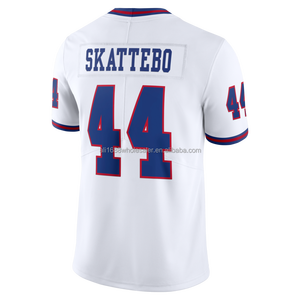 Maillot de football 2026 pour homme, style tendance, 6 Jaxson Dart, 1 Malik Nabers, 44 Cam Skattebo, 5 Kayvon Thibodeaux, brodé, tailles S-3XL - Product Image 5