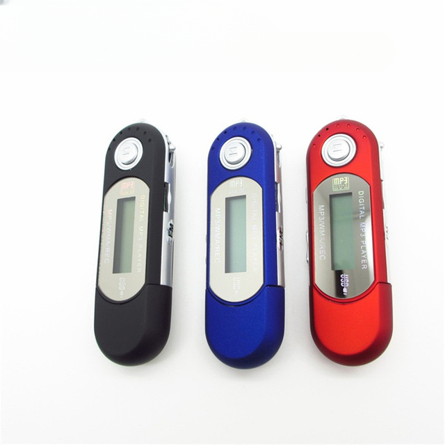 New Digital LCD Screen MP3 Player 2 in 1 USB Port Card Reader Function Support SD Card USB 2.0