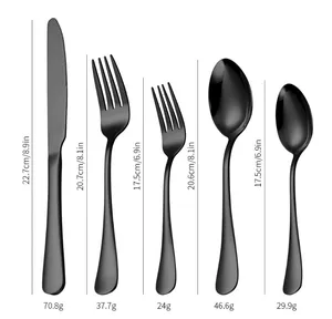 Tableware Set Cutlery High Quality Stainless Steel 20/40/60 Piece Set Kitchenware Dinnerware Tableware