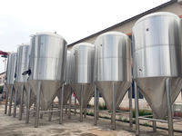 Unitank de fermentation des fermenteurs SUS 304 de brassage de bière 3000L pour le système de brasserie de bière