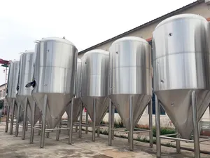 3000L Beer Brewing Fermenters SUS 304 Fermentation Unitank For Beer Brewery System