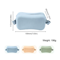 2026 grande capacité Portable étanche voyage pour trousse de toilette écologique nouveau sac de rangement en Silicone