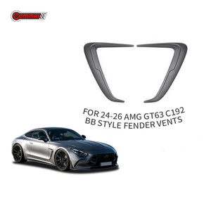 Rejillas de Ventilación Laterales de Fibra de Carbono Estilo BB para Mercedes AMG GT63 C192, Rejillas de Ventilación Laterales Preimpregnadas Reales, Venta al Por Mayor - Product Image 1