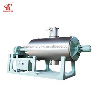 Secador rotativo de rastrillo, secador de grada Ti, secador de paletas al vacío de baja temperatura para estiércol de <span class=keywords><strong>pollo</strong></span>, lodo, motor de procesamiento de alimentos - Product Image 2
