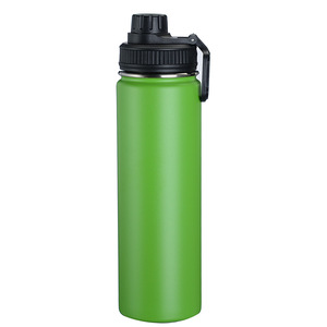 Botella de agua de acero inoxidable de doble capa con color y paquete personalizados, diferentes opciones de tapa, gran capacidad, lista para enviar. - Product Image 5