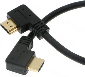 Câble Alvin's 8K à angle gauche/droit haute vitesse 2.1 avec gaine tressée pour Atomos Ninja 8K/4K/FS5/<span class=keywords><strong>FS7</strong></span>/FX9/C300/C500 - Product Image 4