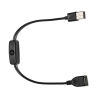Interrupteur intelligent USB-A à bouton-poussoir 501 avec LED électronique IP54