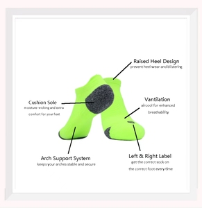 Chất Lượng Cao Nén Người Đàn Ông Của Phụ Nữ Bóng Rổ Chạy Thể Thao Vớ Mùa Đông Mắt Cá Chân Dệt Kim Logo Vớ Cho Cả Hai Mùa Sử Dụng - Product Image 1